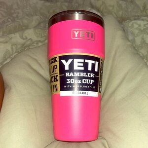 Brand new Yeti ramble  30oz stackable